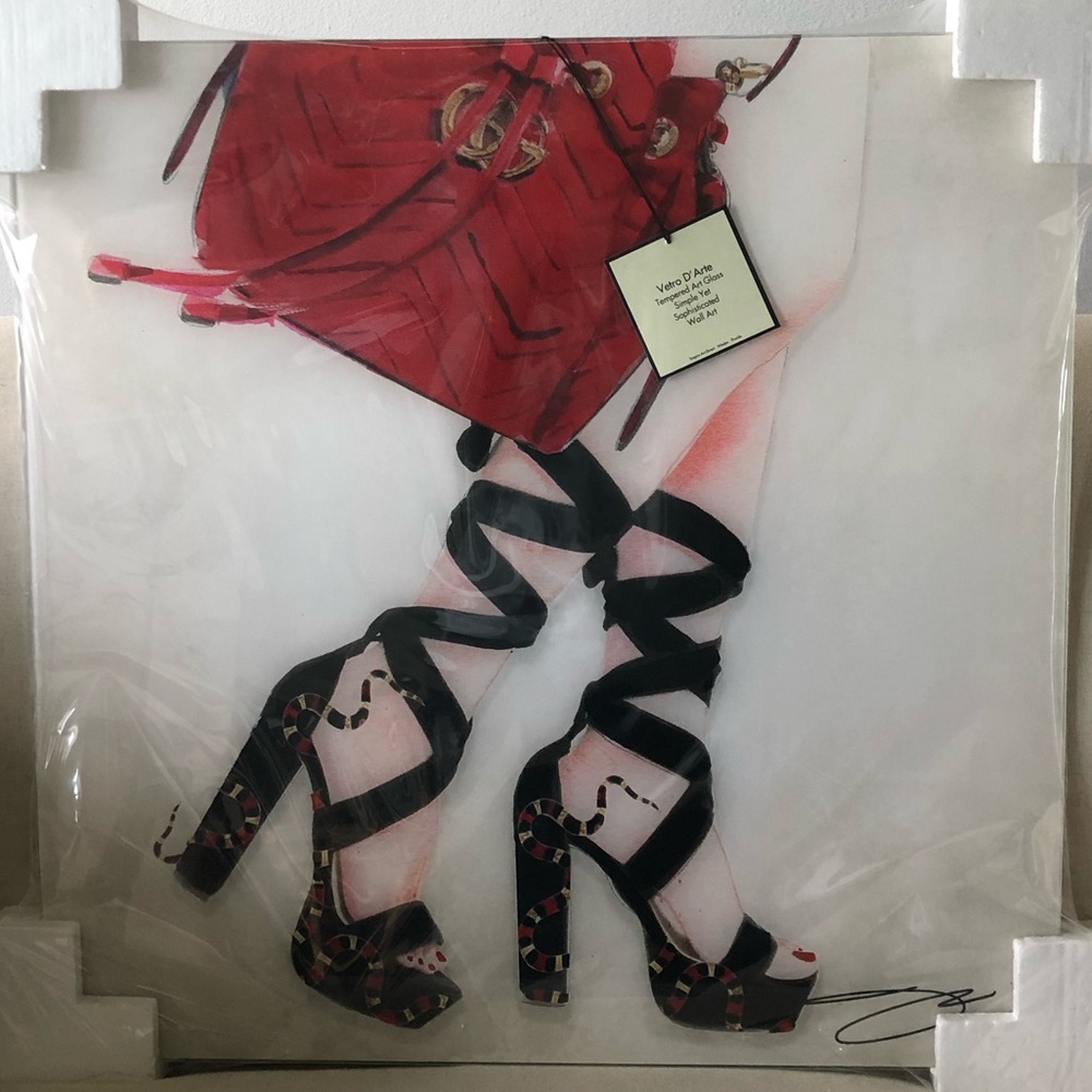 Tempered Glass Art Work - Brand New